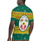 Togo Christmas Rugby Jersey African Santa Lion Drummer Gingerbread - African Pride