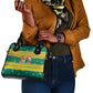 Togo Christmas Shoulder Handbag African Santa Lion Drummer Gingerbread - African Pride