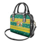 Togo Christmas Shoulder Handbag African Santa Lion Drummer Gingerbread - African Pride