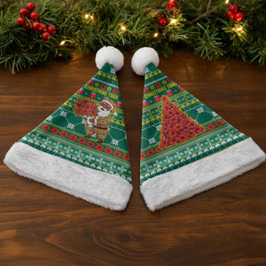 Togo Christmas Santa Hat African Santa Poinsettia Flower Tree Gifts - African Pride