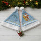 Seychelles Christmas Santa Hat Ocean Blue Marlin Fish Artwork and Surfing Santa Motif - African Pride