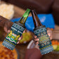 Sierra Leone Christmas 4 in 1 Can Cooler Tumbler Ornamental Coat of Arms and Festive Motif - African Pride