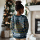Sierra Leone Christmas Kid Ugly Christmas Sweater Ornamental Coat of Arms and Festive Motif - African Pride