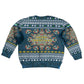 Sierra Leone Christmas Kid Ugly Christmas Sweater Ornamental Coat of Arms and Festive Motif - African Pride