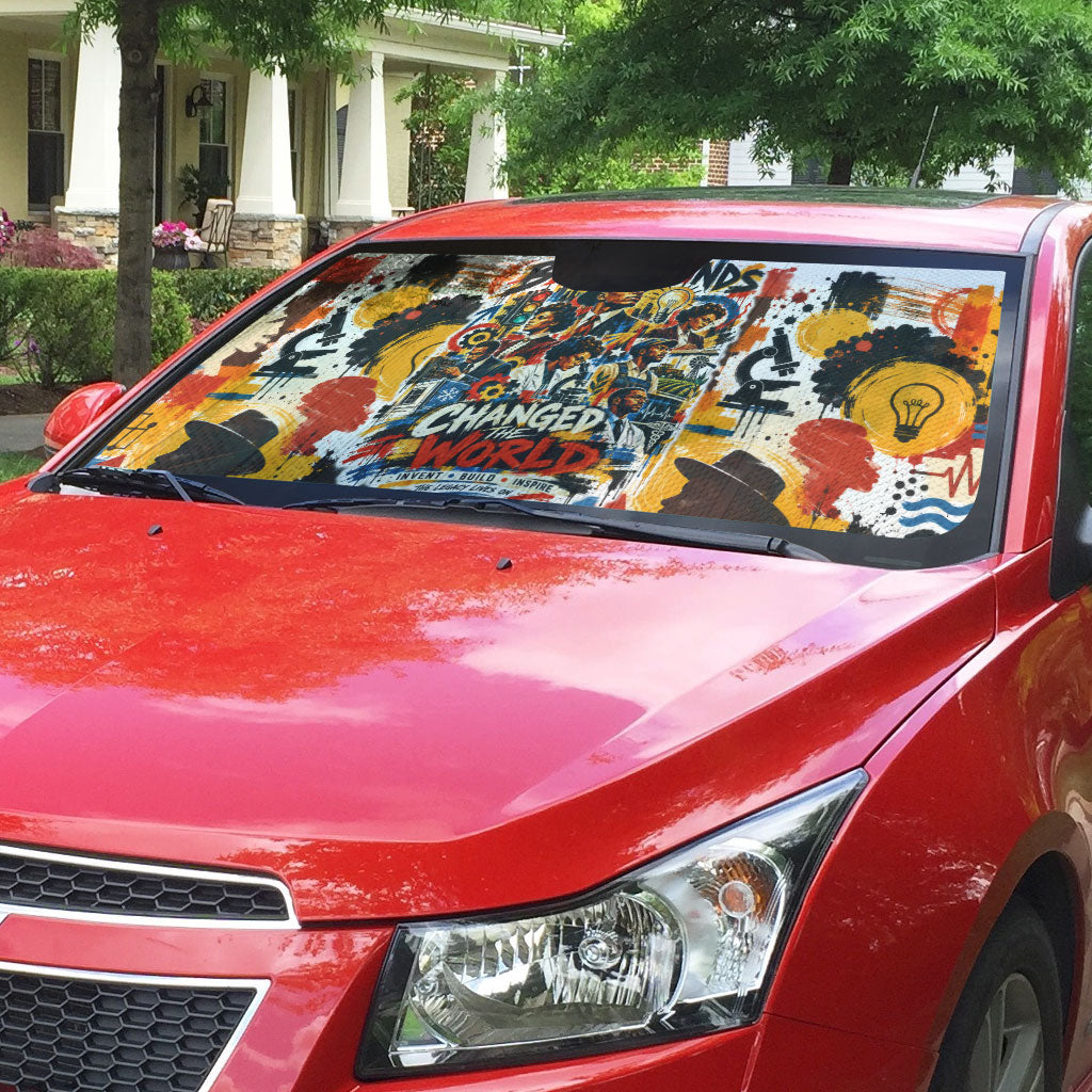 Black Inventors Auto Sun Shade African American Inventions - Vintage Artistic Innovation Legacy