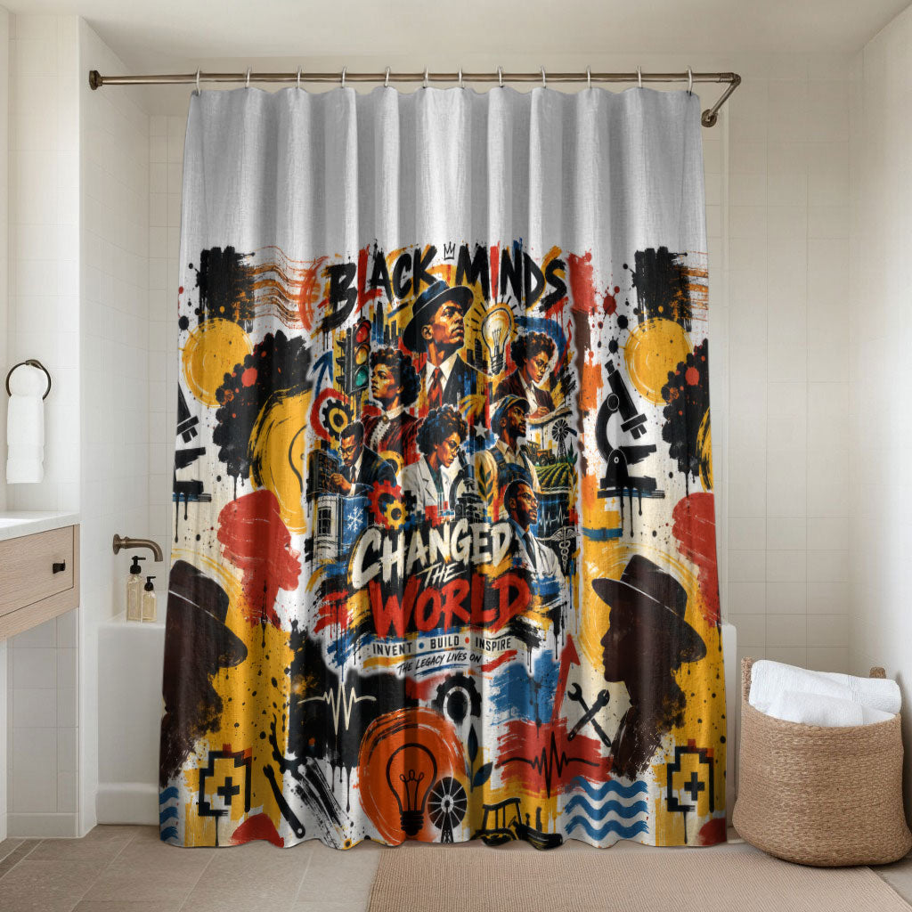 Black Inventors Bathroom Set African American Inventions - Vintage Artistic Innovation Legacy