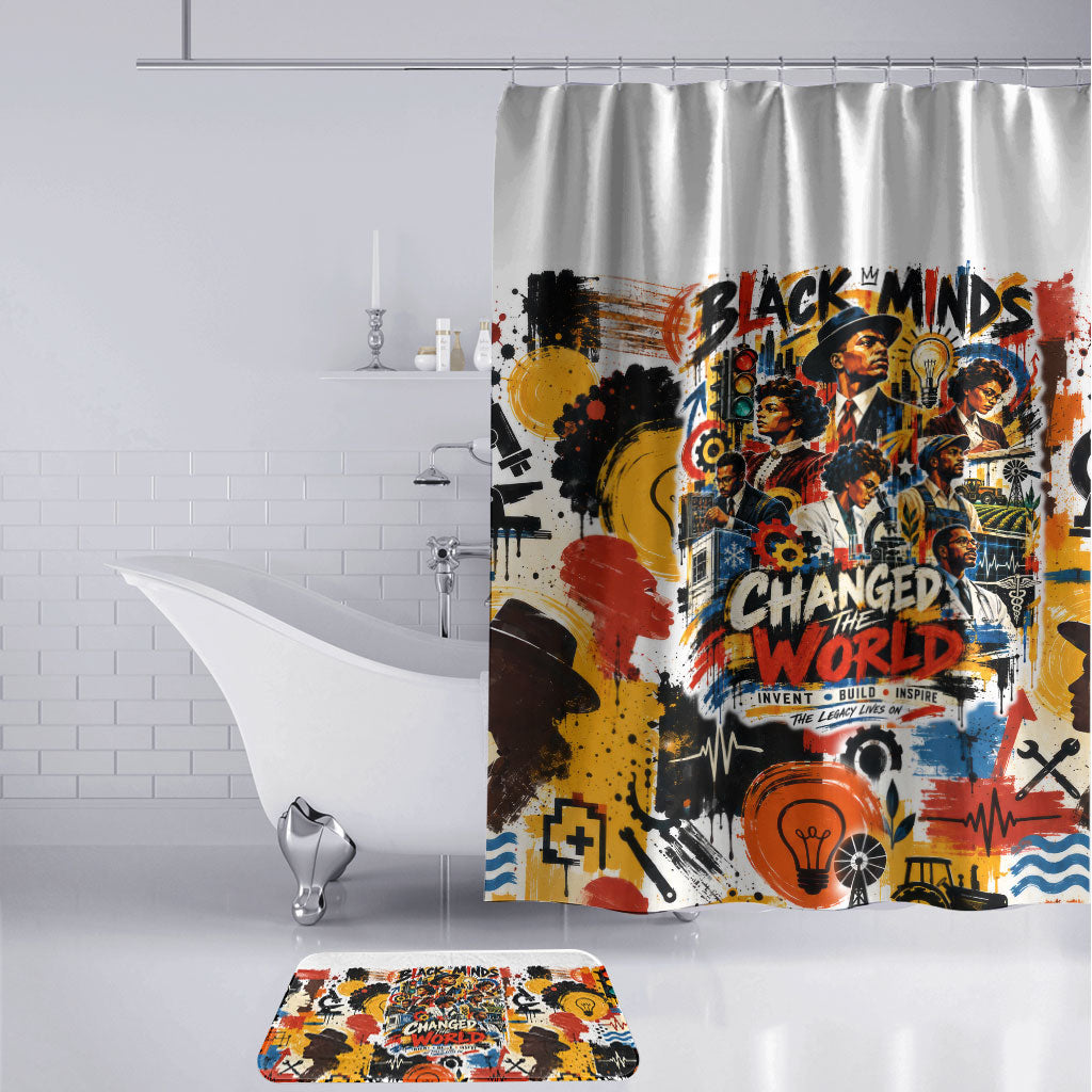 Black Inventors Bathroom Set African American Inventions - Vintage Artistic Innovation Legacy