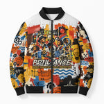 Black Inventors Bomber Puffer Jacket African American Inventions - Vintage Artistic Innovation Legacy