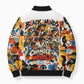 Black Inventors Bomber Puffer Jacket African American Inventions - Vintage Artistic Innovation Legacy
