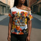 Black Inventors Cross Shoulder Shirt African American Inventions - Vintage Artistic Innovation Legacy