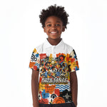 Black Inventors Kid Polo Shirt African American Inventions - Vintage Artistic Innovation Legacy
