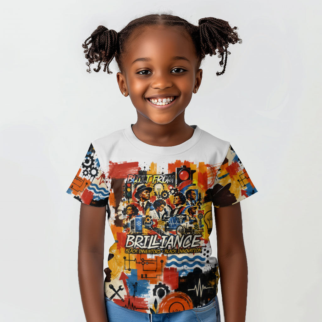 Black Inventors Kid T shirt African American Inventions - Vintage Artistic Innovation Legacy
