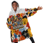 Black Inventors Kid Wearable Blanket Hoodie African American Inventions - Vintage Artistic Innovation Legacy