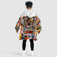 Black Inventors Kid Wearable Blanket Hoodie African American Inventions - Vintage Artistic Innovation Legacy