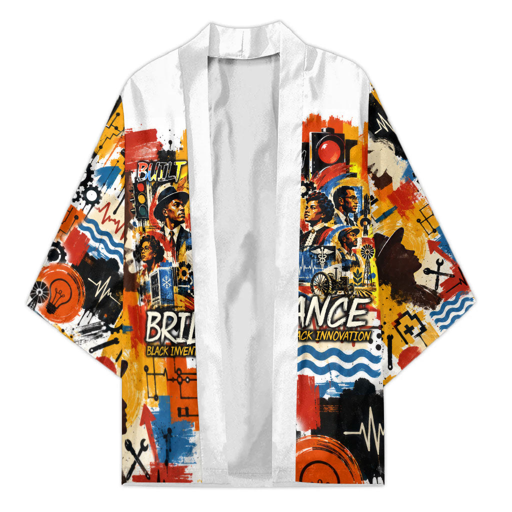 Black Inventors Kimono African American Inventions - Vintage Artistic Innovation Legacy