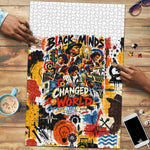 Black Inventors Puzzle African American Inventions - Vintage Artistic Innovation Legacy