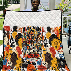 Black Inventors Quilt African American Inventions - Vintage Artistic Innovation Legacy