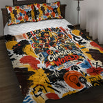 Black Inventors Quilt Bed Set African American Inventions - Vintage Artistic Innovation Legacy