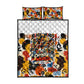 Black Inventors Quilt Bed Set African American Inventions - Vintage Artistic Innovation Legacy