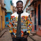 Black Inventors Sleeve Zip Bomber Jacket African American Inventions - Vintage Artistic Innovation Legacy