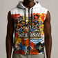 Black Inventors Sleeveless Zip Hoodie African American Inventions - Vintage Artistic Innovation Legacy