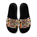 Black Inventors Slide Sandals African American Inventions - Vintage Artistic Innovation Legacy