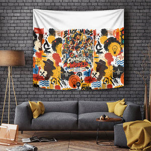 Black Inventors Tapestry African American Inventions - Vintage Artistic Innovation Legacy