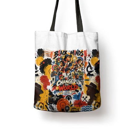 Black Inventors Tote Bag African American Inventions - Vintage Artistic Innovation Legacy