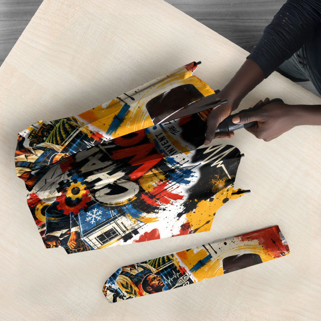 Black Inventors Umbrella African American Inventions - Vintage Artistic Innovation Legacy