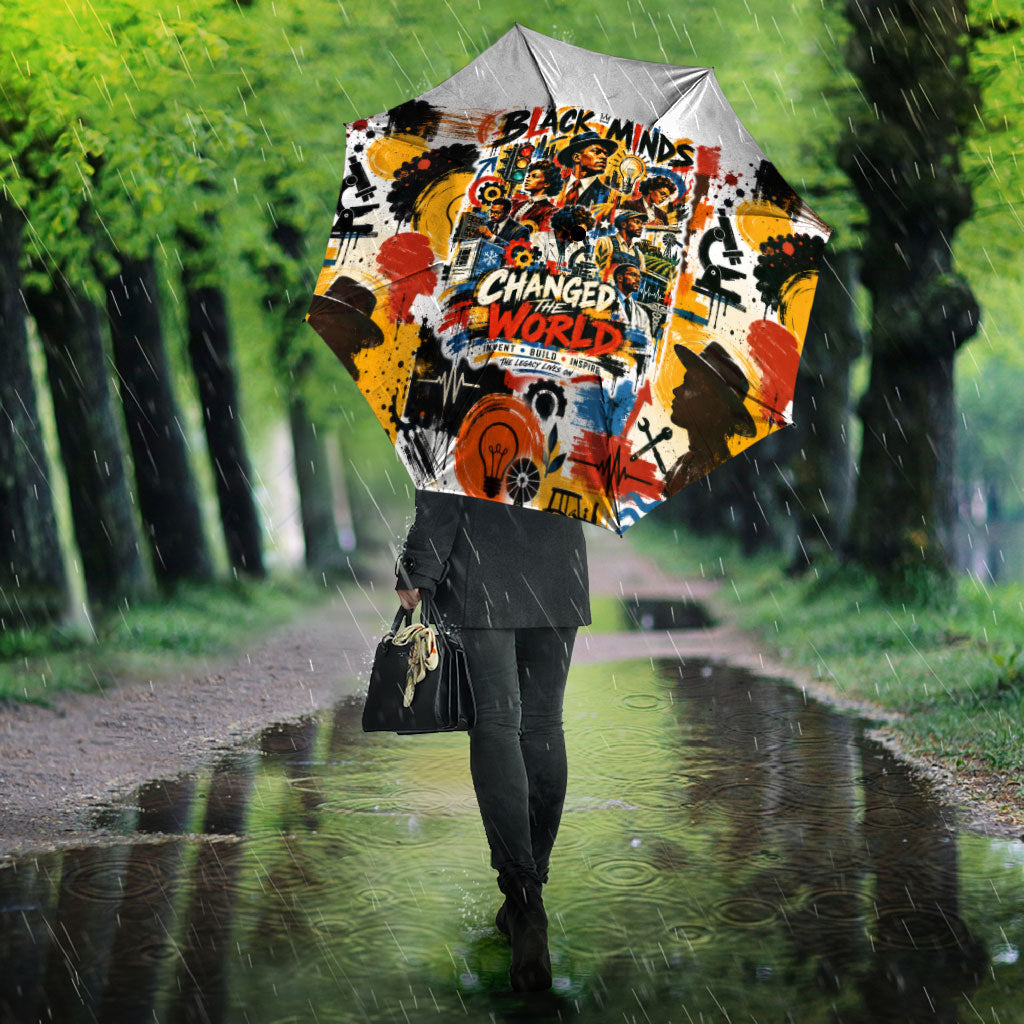 Black Inventors Umbrella African American Inventions - Vintage Artistic Innovation Legacy