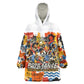 Black Inventors Wearable Blanket Hoodie African American Inventions - Vintage Artistic Innovation Legacy