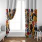 Black Inventors Window Curtain African American Inventions - Vintage Artistic Innovation Legacy