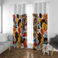 Black Inventors Window Curtain African American Inventions - Vintage Artistic Innovation Legacy