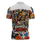 Black Inventors Zipper Polo Shirt African American Inventions - Vintage Artistic Innovation Legacy