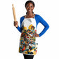 African American Inventions Apron Black Inventors Vintage Pop Collage Black History