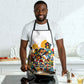 African American Inventions Apron Black Inventors Vintage Pop Collage Black History