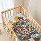 African American Inventions Baby Bed Cover Black Inventors Vintage Pop Collage Black History