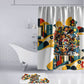 African American Inventions Bathroom Set Black Inventors Vintage Pop Collage Black History