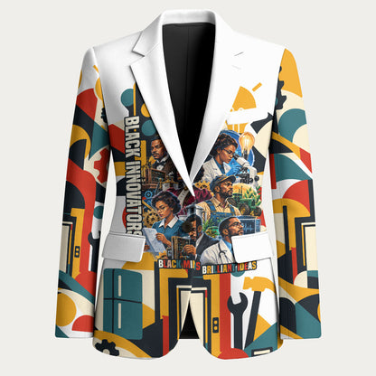 African American Inventions Blazer Black Inventors Vintage Pop Collage Black History