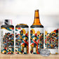 African American Inventions 4 in 1 Can Cooler Tumbler Black Inventors Vintage Pop Collage Black History