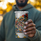 African American Inventions 4 in 1 Can Cooler Tumbler Black Inventors Vintage Pop Collage Black History