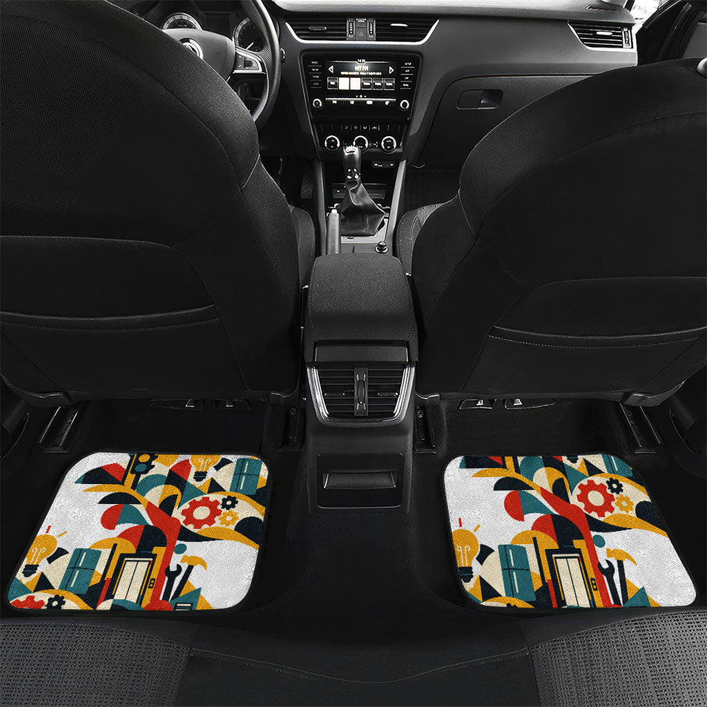 African American Inventions Car Mats Black Inventors Vintage Pop Collage Black History