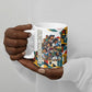 African American Inventions Ceramic Mug Black Inventors Vintage Pop Collage Black History