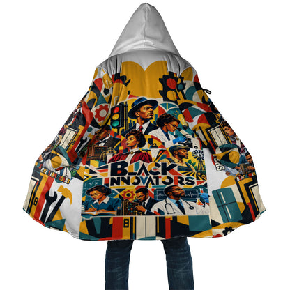 African American Inventions Cloak Black Inventors Vintage Pop Collage Black History