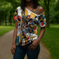 African American Inventions Cross Shoulder Shirt Black Inventors Vintage Pop Collage Black History