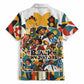 African American Inventions Hawaiian Shirt Black Inventors Vintage Pop Collage Black History