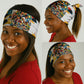 African American Inventions Neck Gaiter Black Inventors Vintage Pop Collage Black History