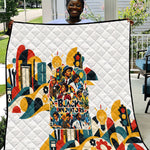 African American Inventions Quilt Black Inventors Vintage Pop Collage Black History