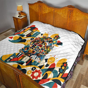 African American Inventions Quilt Black Inventors Vintage Pop Collage Black History