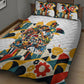 African American Inventions Quilt Bed Set Black Inventors Vintage Pop Collage Black History